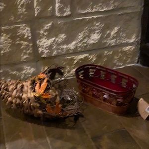 Couple of Decorating  planters items